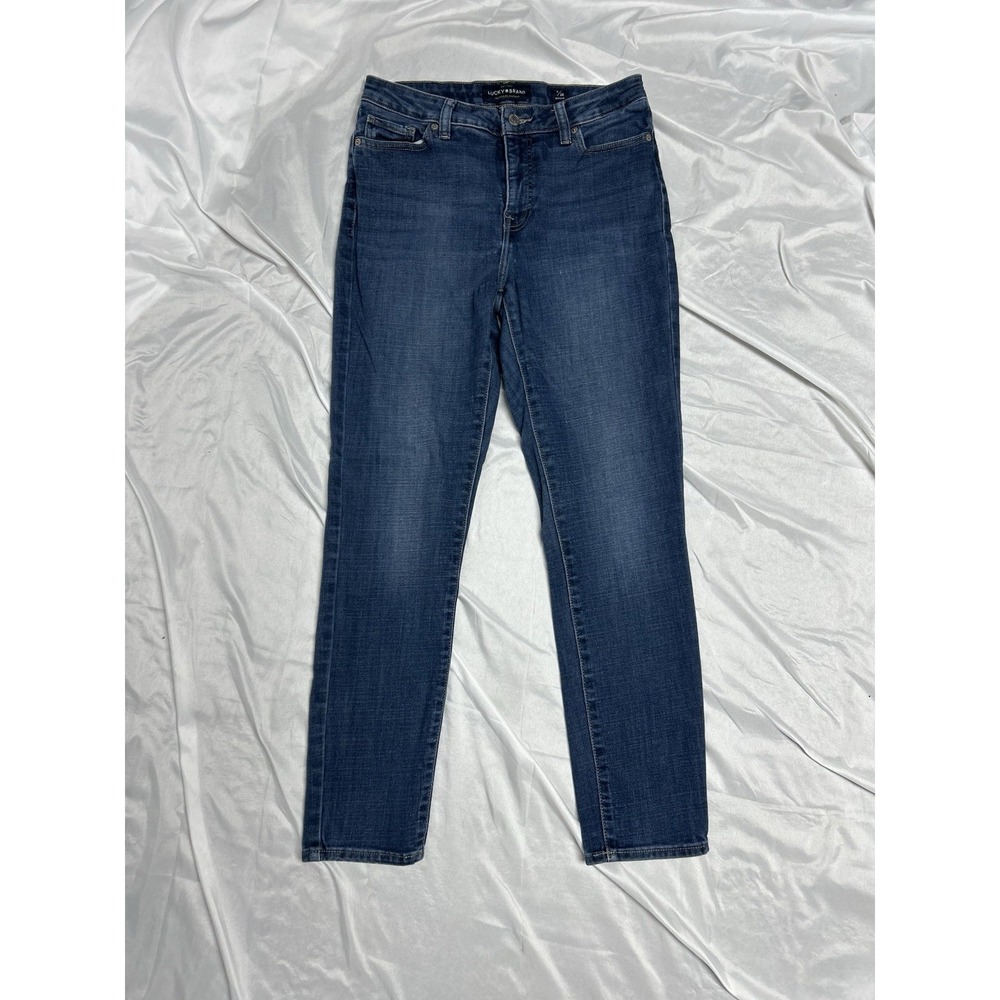 Lucky Brand Jeans Hayden Skinny Stretch Denim Classic Y2K Med Wash Womens 6/28R
